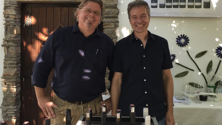 Karl Huber und Hannes Spitzer, © Weingut Huber-Spitzer