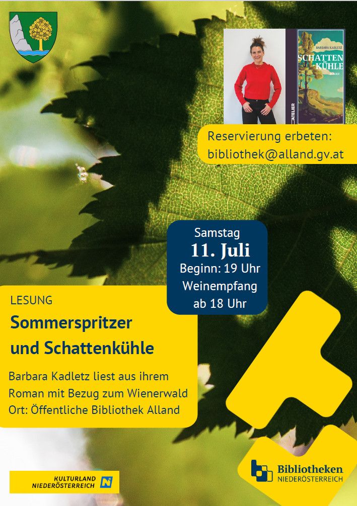 Lesung Öffentliche Bibliothek Alland