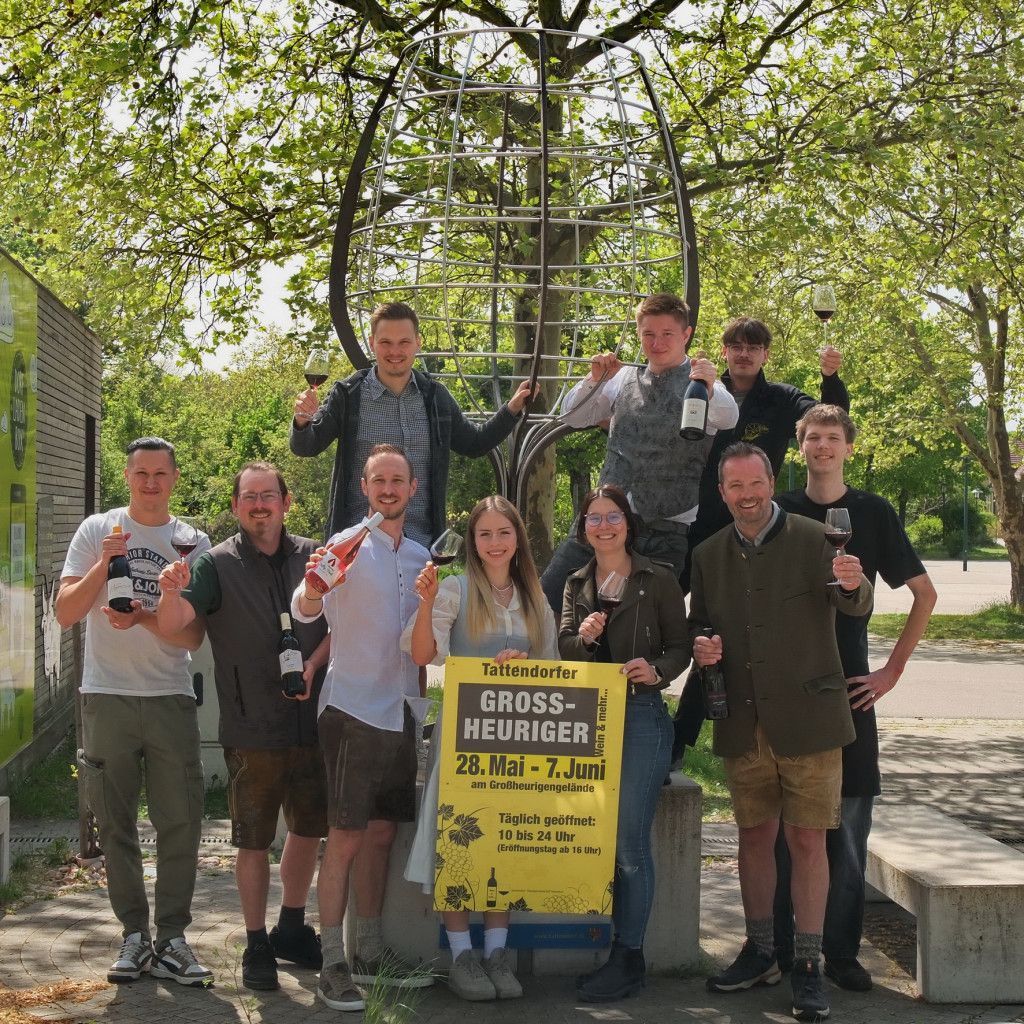 Am 28. Mai ist es wieder soweit – der Großheurigen Tattendorf öffnet die Tore. 