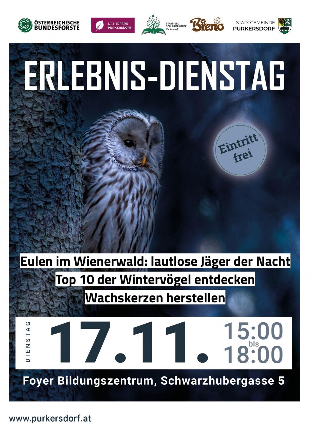 ErlebnisDienstag 17.11.2026