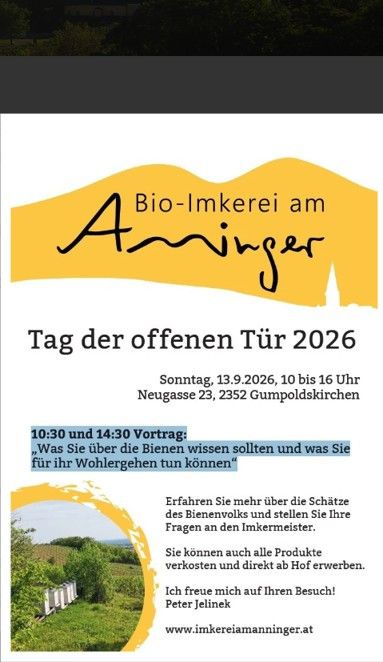 Imkerei am Anninger