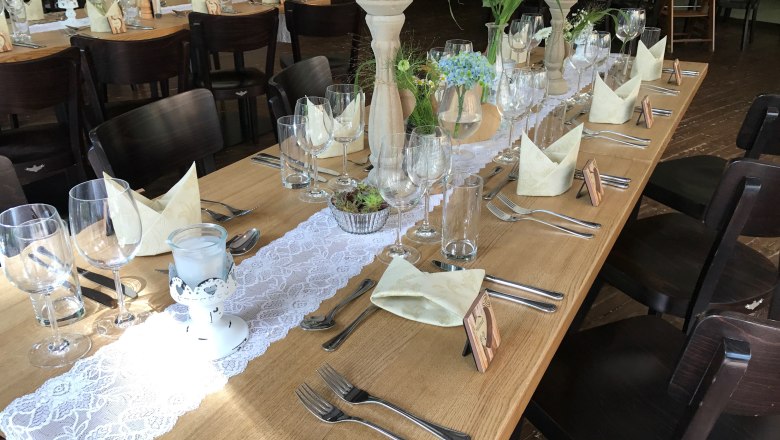 Feiern und Tagen im Rahofer Br&auml;u, &copy; Christoph Rahofer