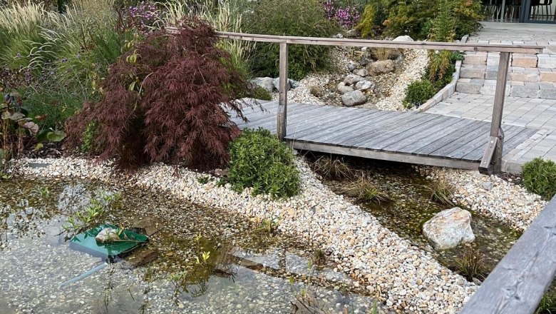 Teich vor der Kantine BAG, © Christian Floh