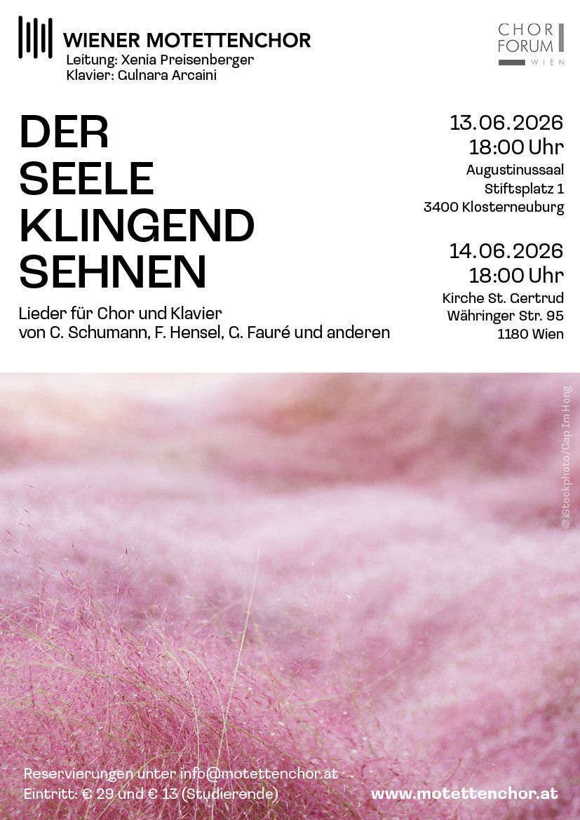 DER SEELE KLINGEND SEHNEN
