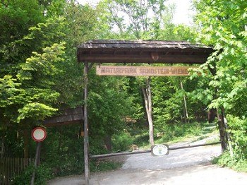Eingang zum Naturpark in Purkersdorf, © Elfriede Kazda