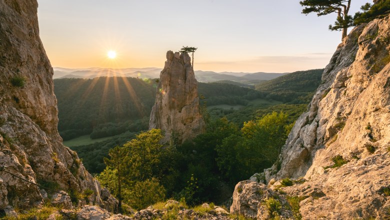 Peilstein Couloir Stiege, © Niederösterreichwerbung/Daniel Fischer 