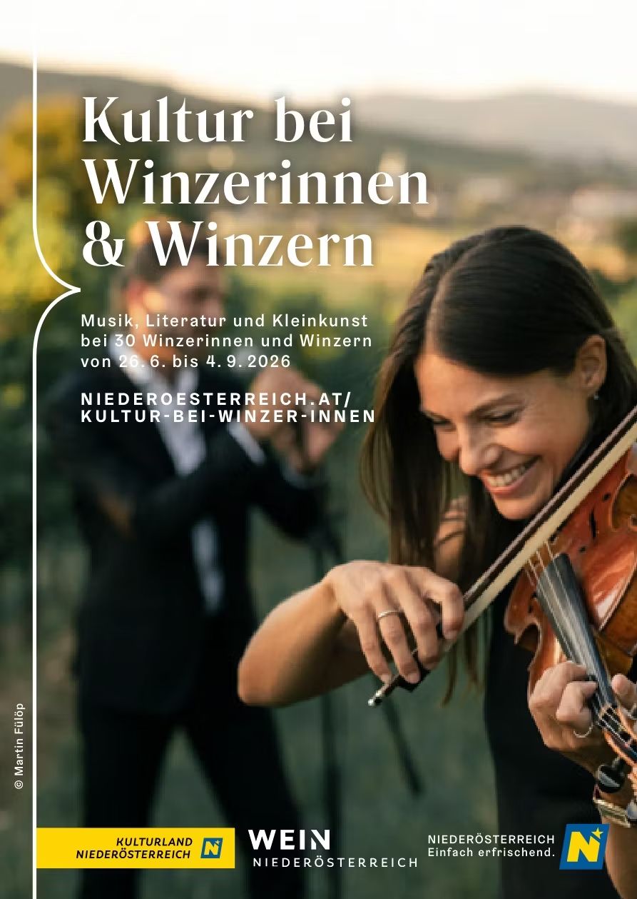 Kultur bei Winzerinnen und Winzern Programm 2026