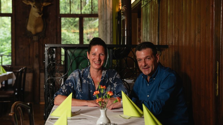 Die Gastgeber Brigitte und Conrad Blanka, © Unleashed.at