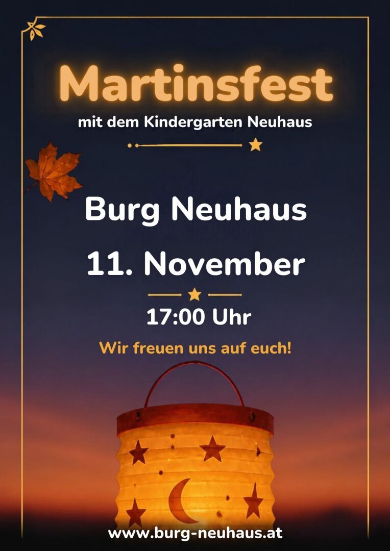 Ein Plakat mit einer Laterne