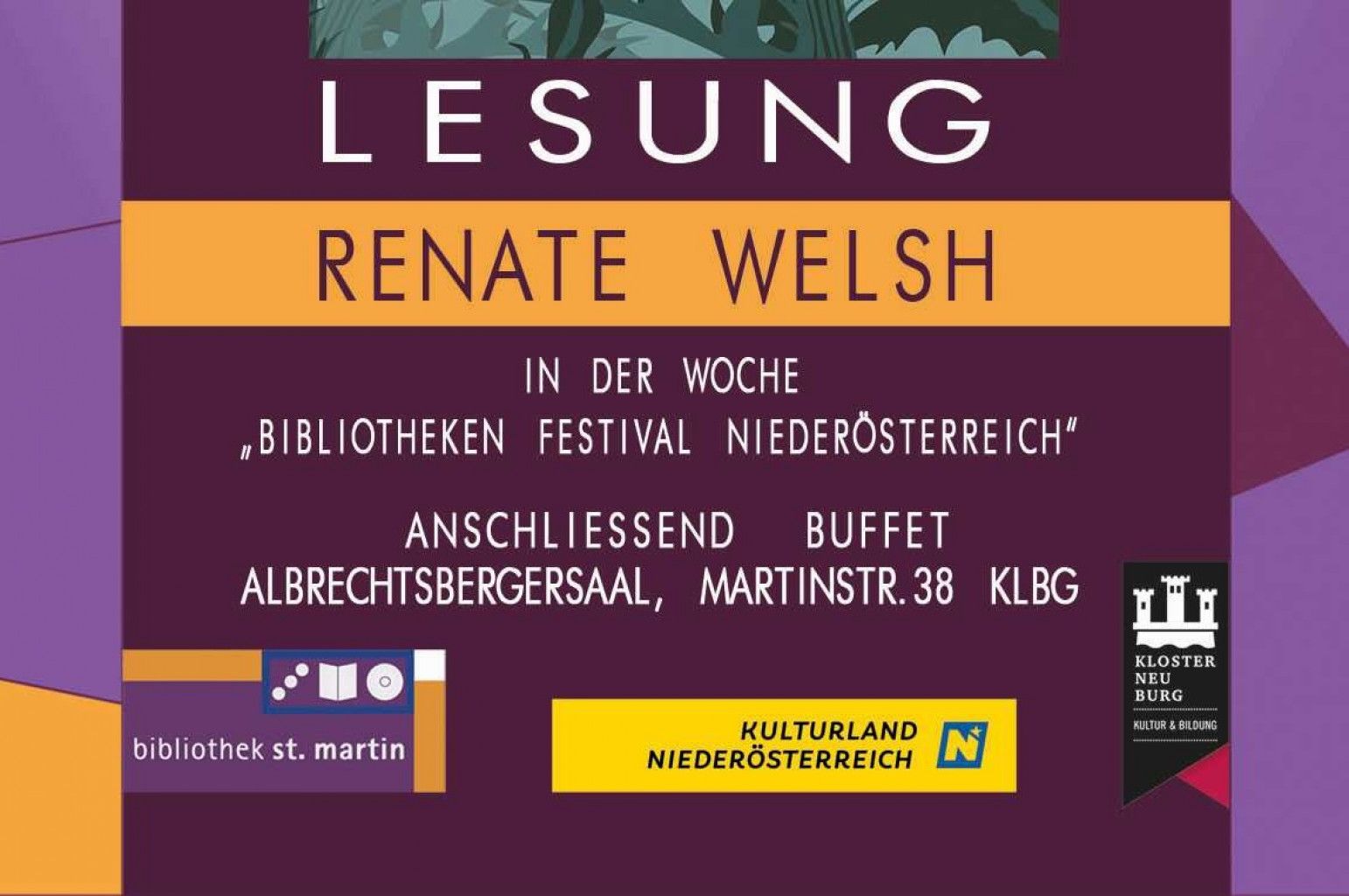 Lesung Renate Welsh