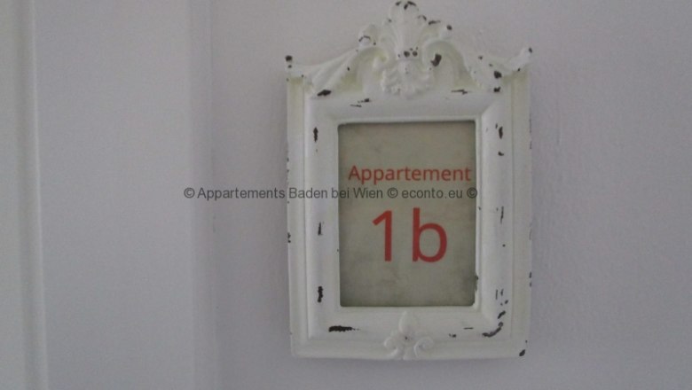 Herzlich Willkommen im Appartement 1b, © Ehrntraut