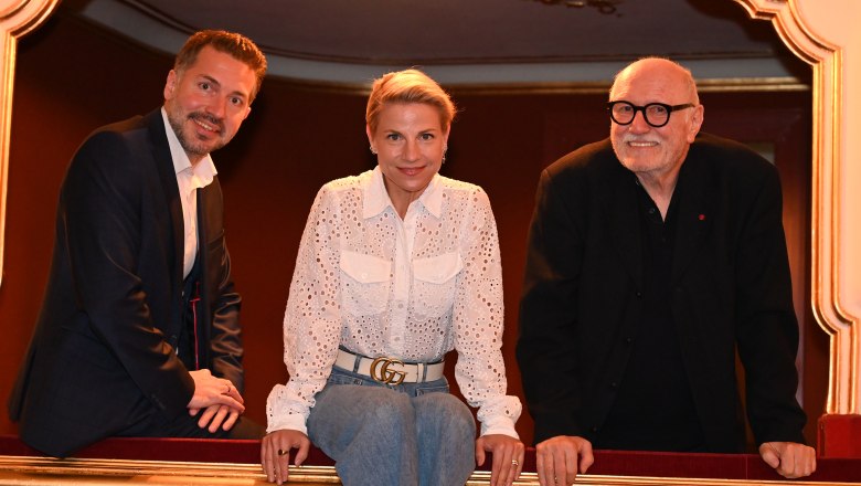 Lois Lammerhuber, Kristina Sprenger, Michael Wollinger, © BadenMedia