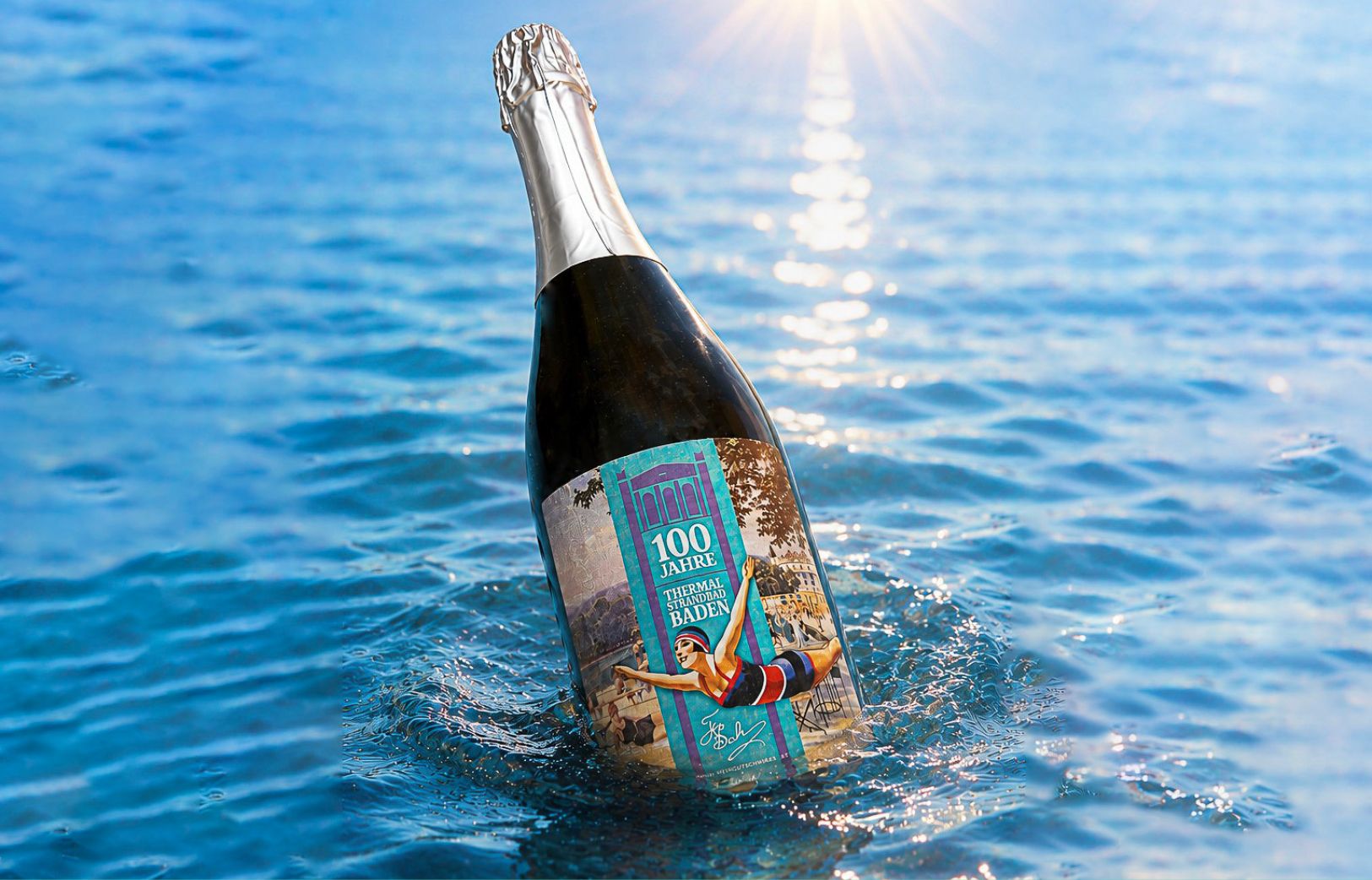 Jubiläumssekt: 100 Jahre Strandbad Sekt