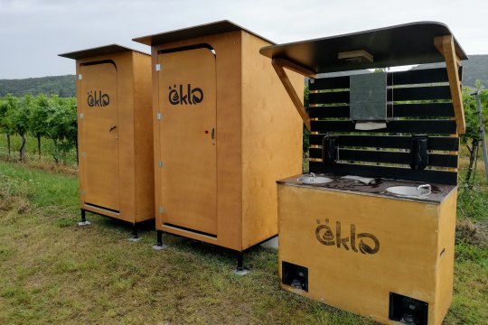 Zum ersten Mal dabei: chemiefreie Toiletten von ÖKlo, © Wienerwald Tourismus